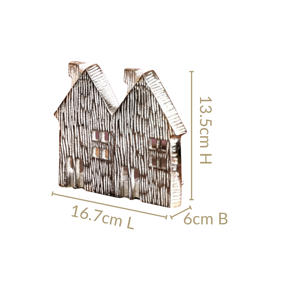 Putz House Dual Tea Light Candle Holder Online - Premium Candle Putz House Dual Tea Light Candle Holder Online - Premium Candle