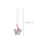 Purple Fairy Dust Butterfly Phone Charm