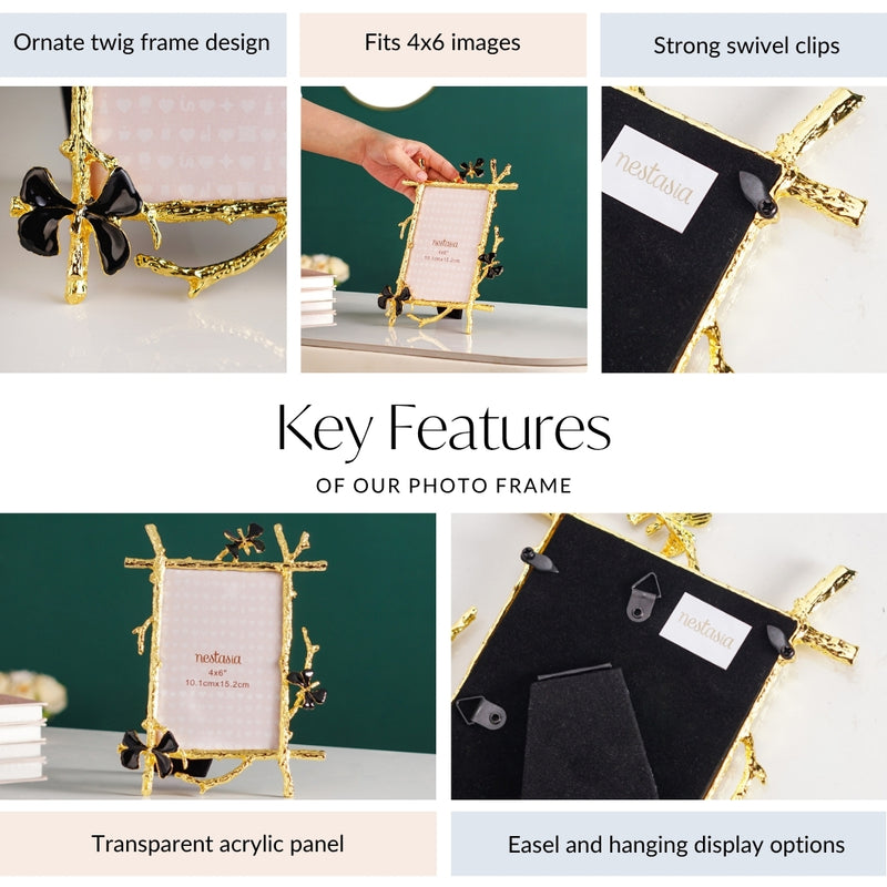 Twig Art Photo Frame 4x6"