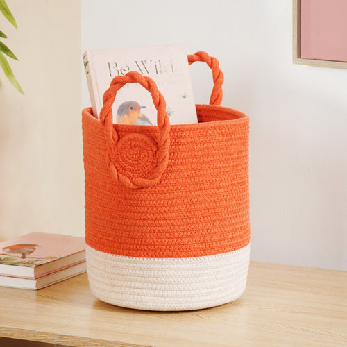 Dainty Dual Colour Storage Basket