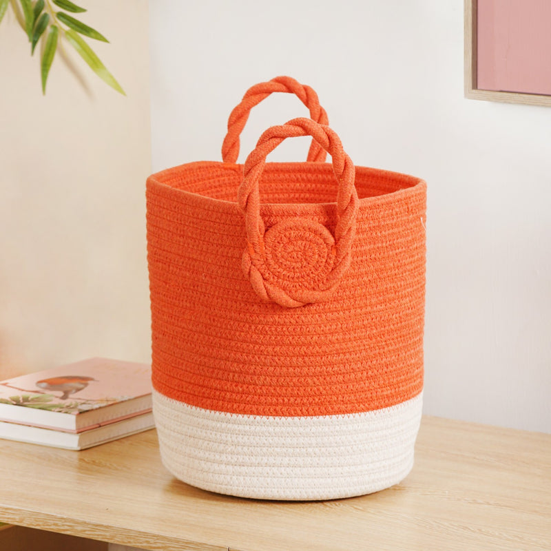 Dainty Dual Colour Storage Basket