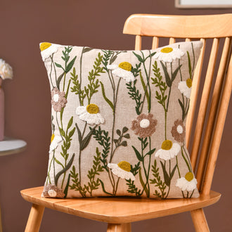 Daisy Dreams Cotton Sofa Cushion Cover