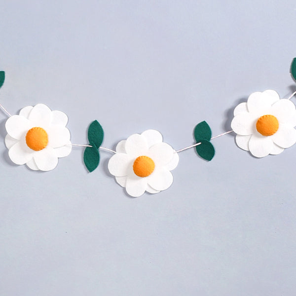 Daisy Bunting For Nursery Room Decor