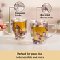 Dark Petal Double Walled Brew Mug Set Of 2 350ml