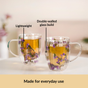 Dark Petal Double Walled Brew Mug Set Of 2 350ml