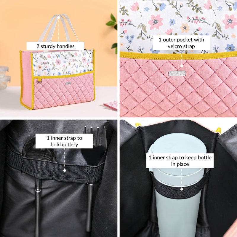 Daydream Quilted Lunch Bag For Women