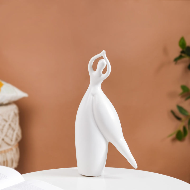 Elegant Dancer Decor Sculpture- Dancer Sculpture, Decorative Dancer Figurine, Stylish Dance Decor, Graceful Dancer Art
