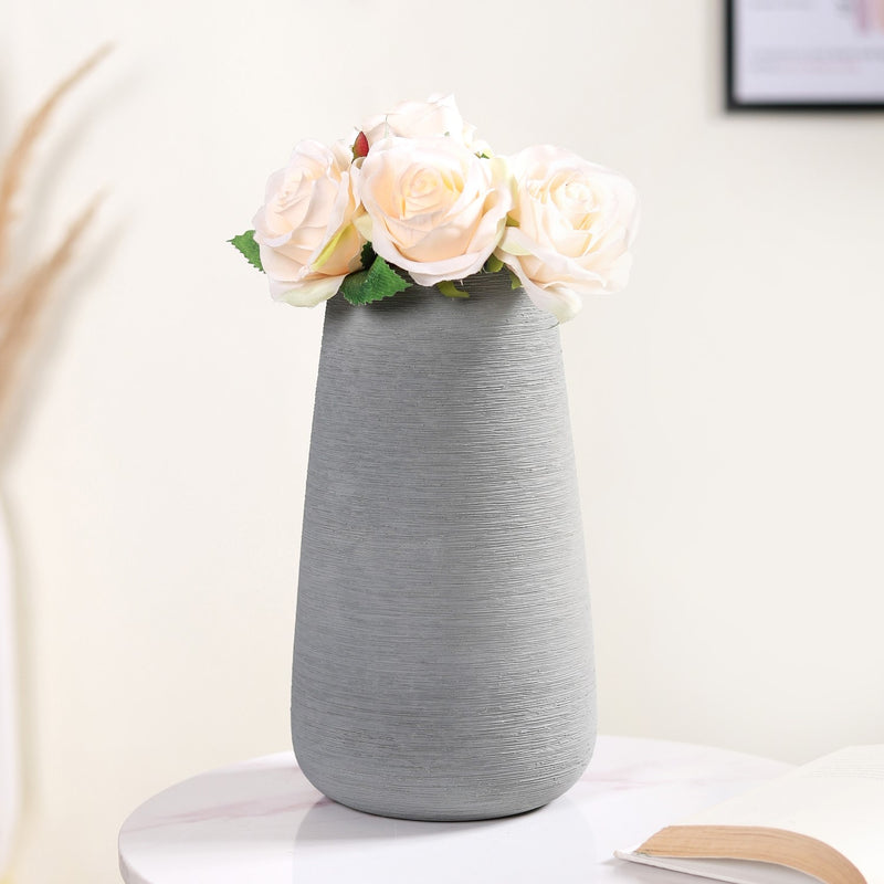 Minimalistic Textured Ceramic Vase