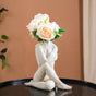 Embrace Vase Showpiece- Yoga Pose Showpiece, Flower Vase, Decorative Yoga Vase, Pose Figurine Vase, Yoga Sculpture Vase