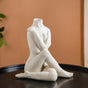 Embrace Vase Showpiece- Yoga Pose Showpiece, Flower Vase, Decorative Yoga Vase, Pose Figurine Vase, Yoga Sculpture Vase