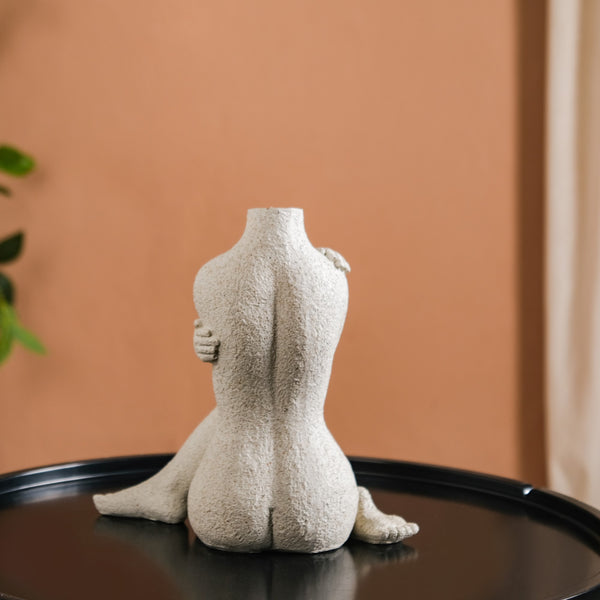 Yoga Pose Showpiece Flower Vase