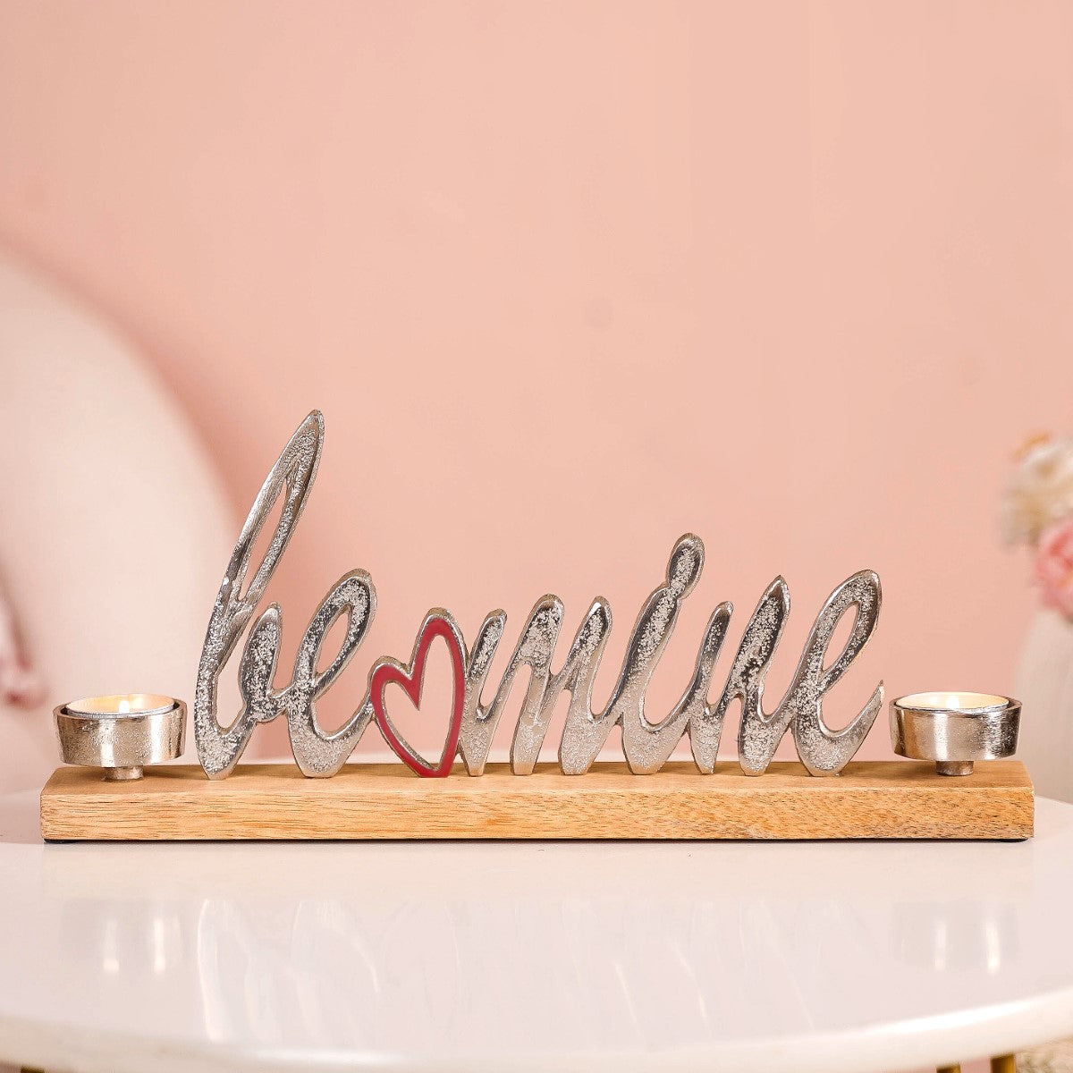 Be Mine Decor Object With Tealight Holder