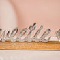 Sweetie Pie Decor Tealight Holder Silver