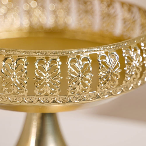 Decorative Fruit Bowl With Pedestal Small