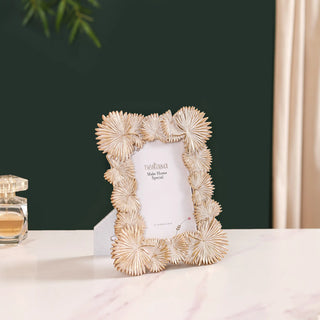 Fan Palm Decor Frame Gold Small 9