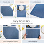 Deep Blue Table Mat Set Of 6