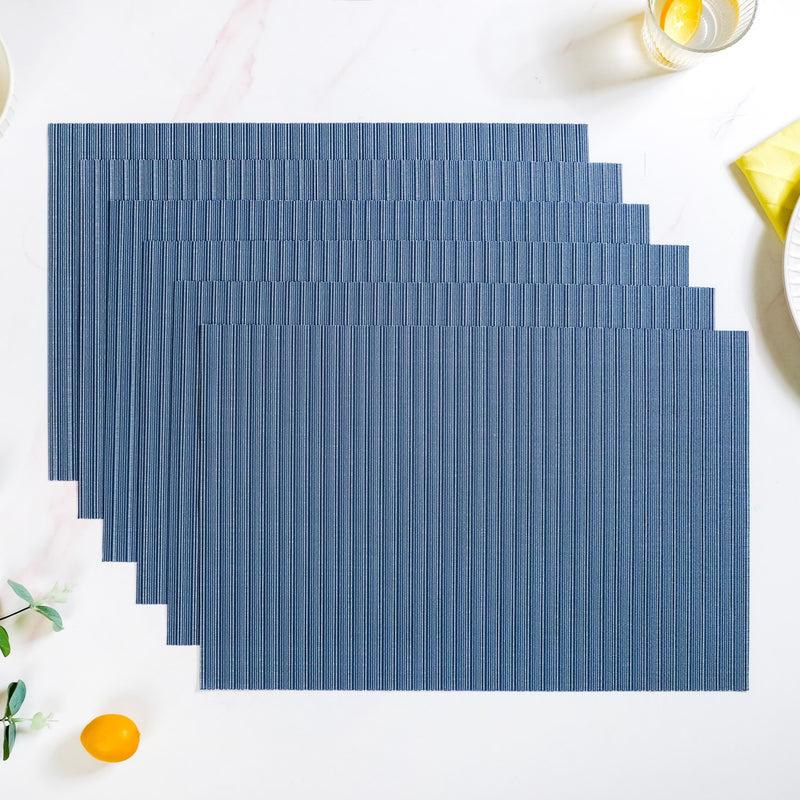 Deep Blue Table Mat Set Of 6