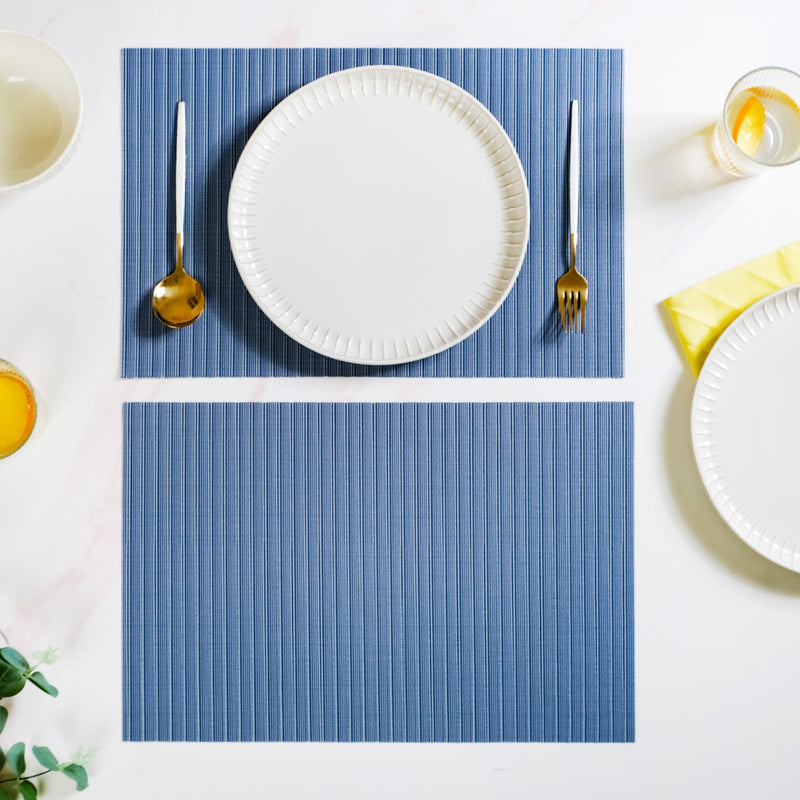 Deep Blue Table Mat Set Of 6