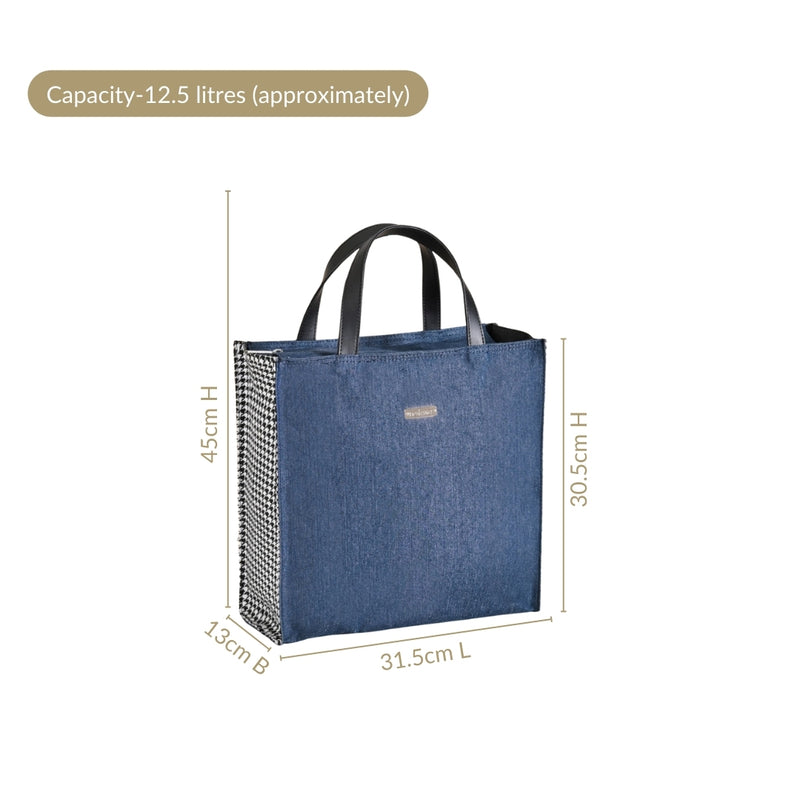 Denim Unisex Lunch Bag