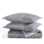 Designer King Size Bed Cover Grey