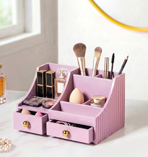 Organiser With Drawers Blush Lilac