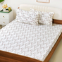 Dewdrop Vine Queen Size Cotton Bedding Set 254x229cm
