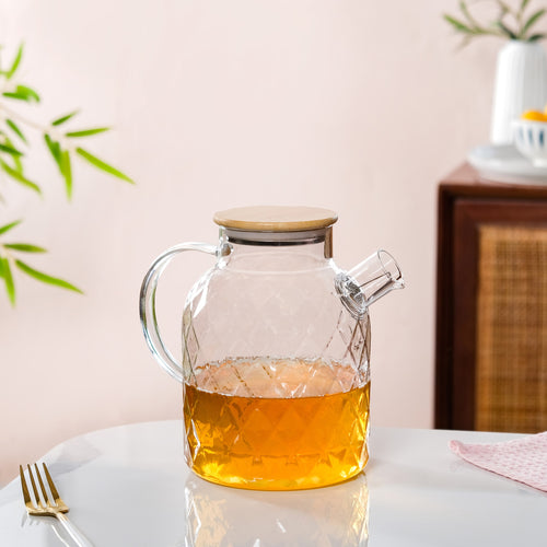 Diamond Glass Jug 1700ml