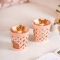 Ceramic Charm Fragrance Diffuser Set Of 2 Peach- Ceramic diffuser, fragrance diffuser, diffuser set, peach diffuser, home fragrance