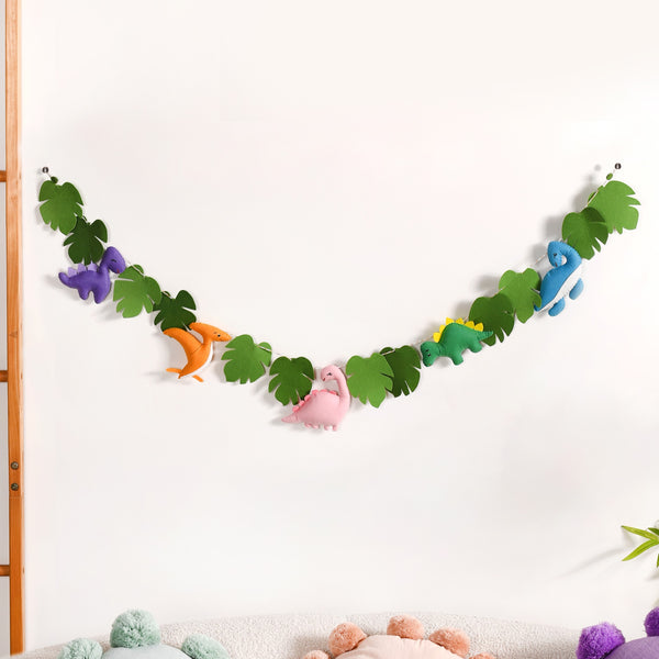 Playful Dinosaur Nursery Bunting For Room Decor