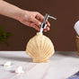 Beach Seashell Ceramic Soap Dispenser