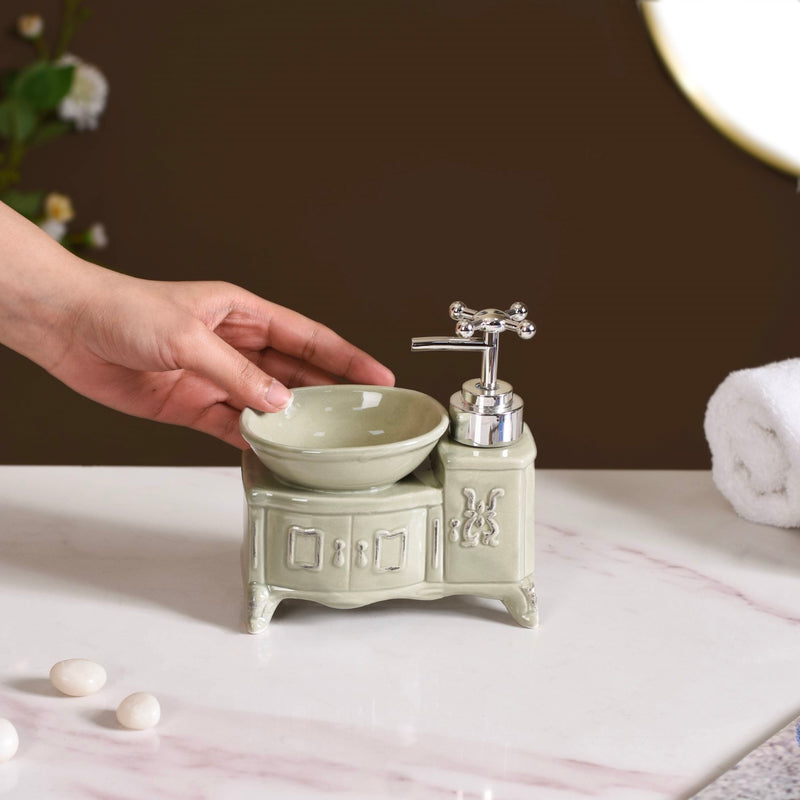 Sink Design Ceramic Liquid Dispenser Grey