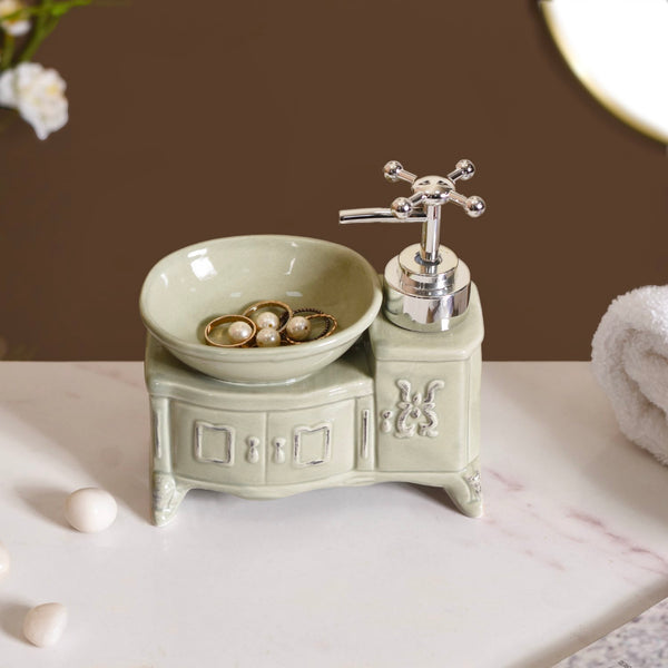 Sink Design Ceramic Liquid Dispenser Grey