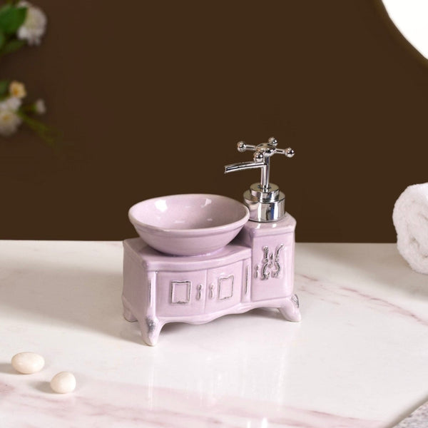 Lavender Sink Shaped Soap Dispenser