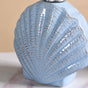 Blue Ceramic Seashell Liquid Dispenser