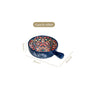 Divine Blue Mandala Dish Bowl With Handle 600ml