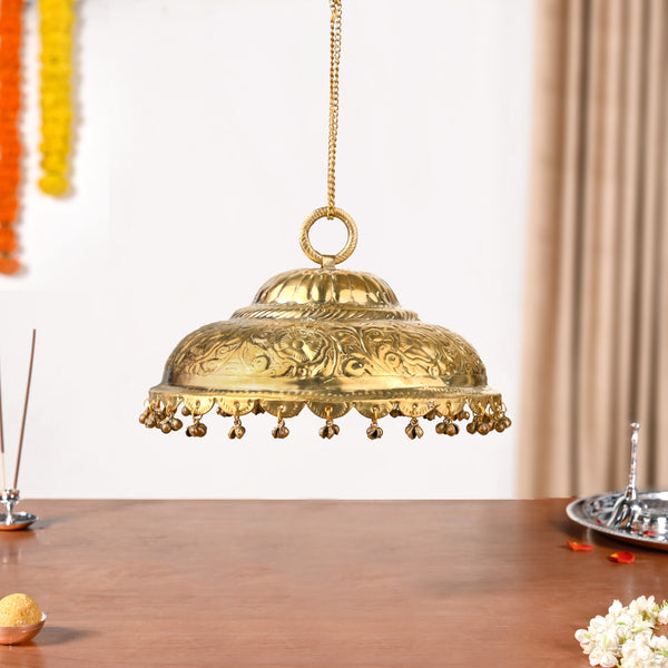 Divine Singhasan Chatra In Gold