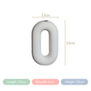 Donut Oval Ceramic Vase White