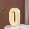 Donut Oval Flower Vase Yellow