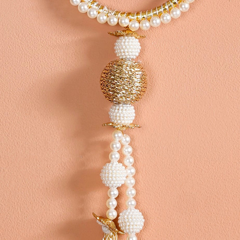 Lotus Door Hanging Set of 2 White