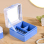 Dots And Dash Multi Section Jewellery Box With Mirror