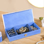 Dots And Dash Sectioned Trinket Case For Accessories