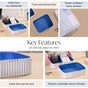 Dots And Dash Storage Tray Pair