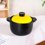 Double Handle Stoneware Ceramic Tureen Soup Pot 1600ml