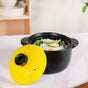 Double Handle Stoneware Ceramic Tureen Soup Pot 1600ml