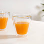 Double Walled Borosilicate Tumblers Set Of 4 250ml