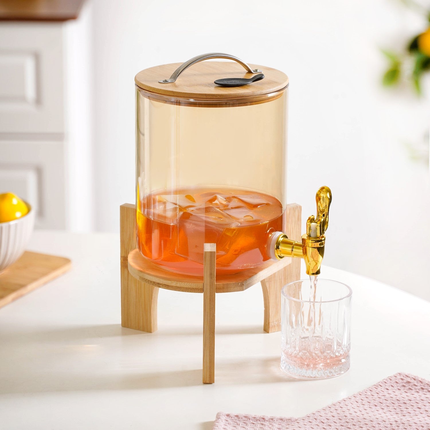 Drink Dispenser Amber 3600ml