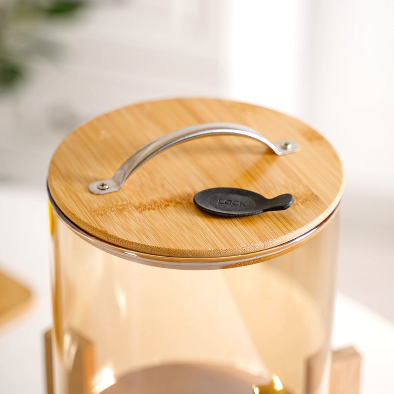 Drink Barrel Dispenser With Stainless Steel Tap Amber 3600ml