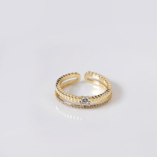 Dual Gold Harmony Ring
