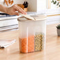 Dual Compartment Airtight Food Storage Container 2500ml