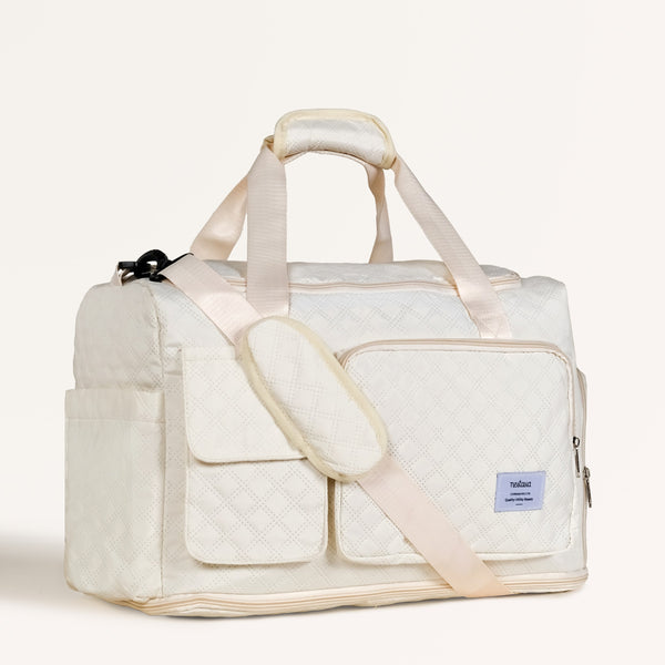 Off-White Dova Adjustable Gym Duffle Bag